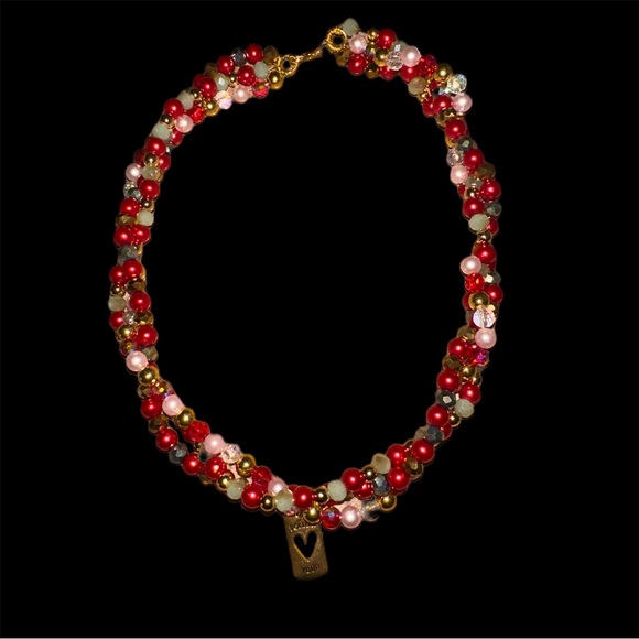 Moon & Sun Beaded Braided Choker - Picture 5 of 5